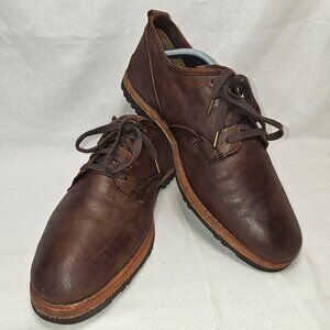 Timberland Boot Company A19V9 Bardstown Plain Toe Brown Leather Oxfords Men's 9